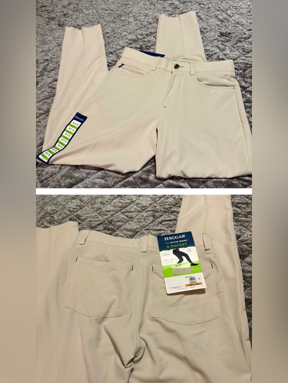 Haggar Women's Skinny Pants in Tan #1449